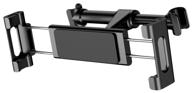 car holder for headrest baseus backseat car mount 140-180 mm (suhz-01) black for rear passengers logo