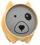 портативная акустика baseus dogz, yellow логотип