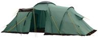 btrace ruswell 6 camping tent for six persons, green logo