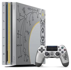 game console sony playstation 4 pro 1024 gb hdd, god of war limited edition logo