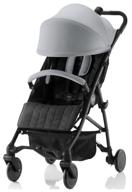 🌟 premium steel grey stroller: britax roemer b-lite - top-notch comfort and durability logo