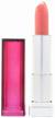 maybelline new york color sensational lipstick, shade 132, ripe peach logo