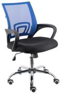 💺 everprof ep 696 office computer chair – textile upholstery in blue color логотип