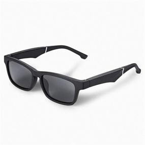 img 4 attached to Polarized sunglasses smart glasses for drivers with a headset for driving and fishing ZDK with Bluetooth, black