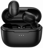 haylou gt5 wireless headphones, black логотип