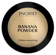 ingrid cosmetics color correcting powder banana logo