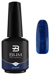 img 4 attached to BHM Professional Gel Polish Gel Polish, 7 ml, №22 Night sky