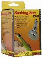 лампа обогрева lucky reptile "basking sun", 100вт, e27 (германия) логотип