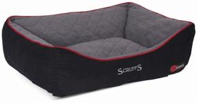 img 4 attached to Bed for dogs and cats Scruffs Thermal Box Bed 60x50 cm 60 cm 50 cm black