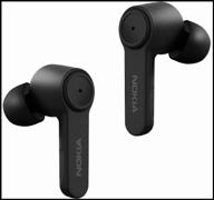 wireless nokia noise cancelling earbuds bh-805, charcoal logo