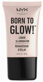 img 4 attached to NYX professional makeup Хайлайтер жидкий Born To Glow Liquid Illuminator, sunbeam
