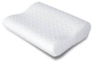 ортопедическая подушка 55x35см, memory pillow latex pillow, высота 10см. логотип