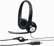 computer headset logitech stereo headset h390 логотип