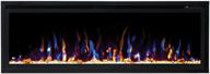 electric fireplace realflame saphir 50 black logo