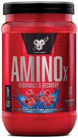 img 4 attached to 🍇 BSN Amino-X Blue Raspberry Amino Acid Complex - Enhanced Formula, 435g