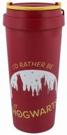 thermo mug pyramid international harry potter rather be at hogwarts, 0.45 l, red logo