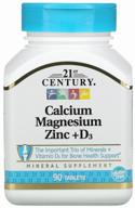 calcium magnesium zinc d3 tab., 90 pcs. logo