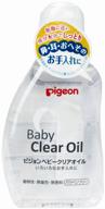 pigeon moisturizing baby oil, 80 ml logo