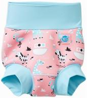splash about swimming diaper with drawing xxl (2-3 years) 1 pc. pink jungle logo