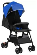 stroller xiaomi qborn lightweight folding stroller, blue logo