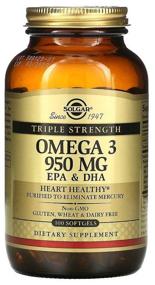 img 4 attached to 🔵 Solgar Triple Strength Omega-3 EPA & DHA Caps Review 2021: 950 mg, 100 Caps – Benefits and Dosage