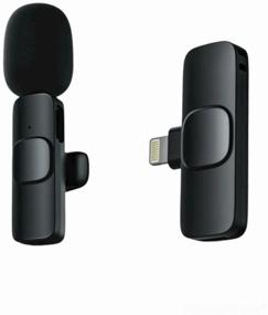 img 3 attached to Loop Microphone LAVALIER WIRELESS K9 / Wireless Microphone with Bluetooth support / With Noise Cancellation, Street, iOS
