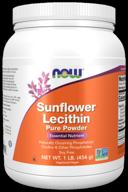 sunflower lecithin pure powder, 454 г логотип