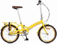 city bike shulz goa coaster yellow (requires final assembly) logo