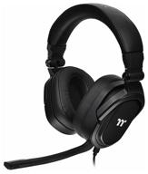 computer headset tt esports by thermaltake argent h5 stereo, black logo