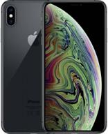 smartphone apple iphone xs 64 gb, nano sim+esim, space gray логотип