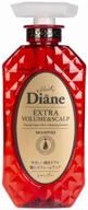 💆 moist diane shampoo extra volume & scalp, 450 ml: amplify your hair's fullness and nourish your scalp логотип