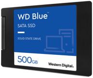 western digital wd blue sata 500gb sata wds500g2b0a solid state drive logo