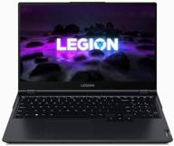 ноутбук lenovo legion 5 15ach6h 15,6" (1920x1080, amd ryzen 5 3,3 ггц, озу 16 гб, ssd 512 гб, geforce rtx 3070, без ос), 82ju000wrk, фантомно-синий логотип