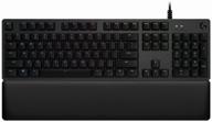 🎮 enhance your gaming experience with logitech g513 carbon gaming keyboard - logitech gx red, black, english логотип