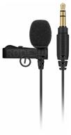 wired microphone rode lavalier go, connector: mini jack 3.5 mm, black logo