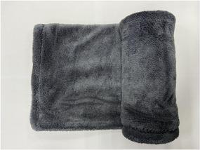 img 3 attached to Bilateral microfiber for drying of a body 50*80 cm 1400GSM Double Drying Towel ArcticLime