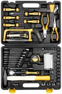 tool set deko dkmt89, 89 pcs., black/yellow логотип