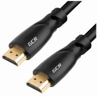 кабель gcr hdmi - hdmi (gcr-hm301), 15 м, черный логотип