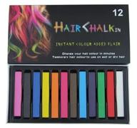 hair chalk colorful hair crayons 12, 97 g logo