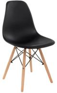chair woodville eames (pc-015), plastic, color: black логотип