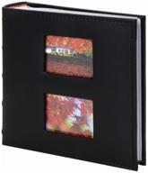 photo album brauberg autumn (391191), 200 photos, 10 x 15 cm, black logo