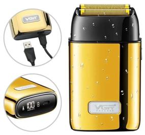 img 4 attached to Professional shaver SAFE SHAVING VGR V-356/Electric shaver/Machine for shaving head, beard