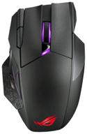 asus rog spatha x wireless gaming mouse, black logo