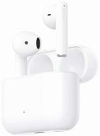 honor choice earbuds x wireless headphones, ice white logo
