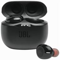 jbl tune 125 tws wireless headphones, black логотип