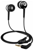 headphones sennheiser cx 300-ii, black logo