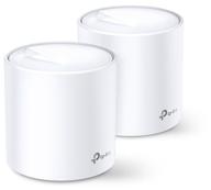wi-fi mesh system tp-link deco x20 (2-pack), white logo