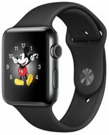 apple watch series 2 42mm stainless steel case with sport band logo