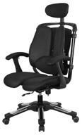 computer chair hara chair nietzsche office, upholstery: textile, color: black logo