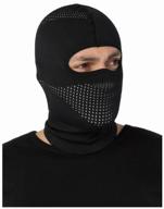 balaclava balaclava, tactical winter sports mask katran quadro, black logo
